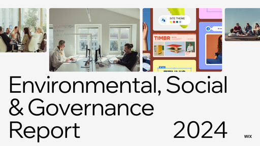 Thumbnail Wix.com ESG Report 2024