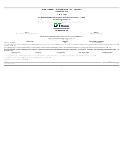Thumbnail DT Midstream Quarterly Report 2023-q2