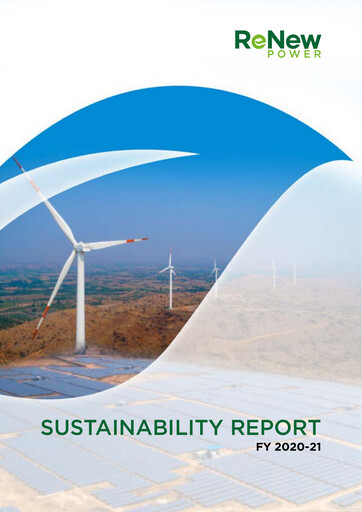 Vorschaubild ReNew Power Nachhaltigkeitsbericht 2020-2021