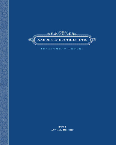 Thumbnail Nabors Industries
 Annual Report 2004