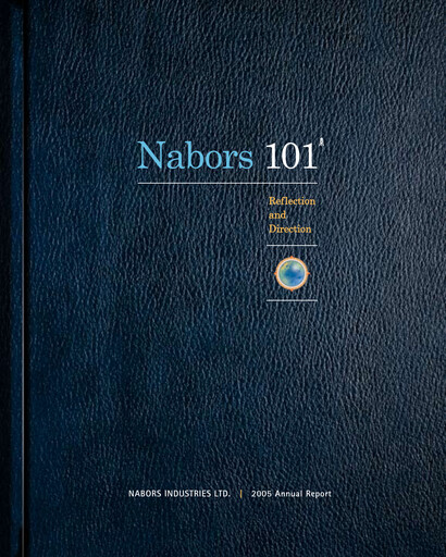 Thumbnail Nabors Industries
 Annual Report 2005
