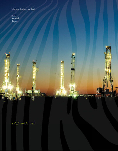 Thumbnail Nabors Industries
 Annual Report 2007