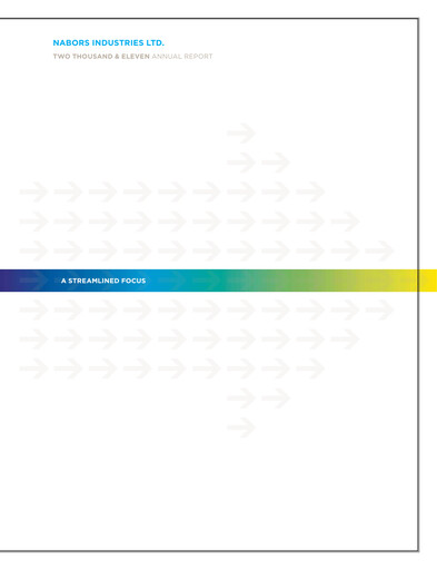 Thumbnail Nabors Industries
 Annual Report 2011