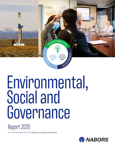 Thumbnail Nabors Industries
 ESG Report 2020