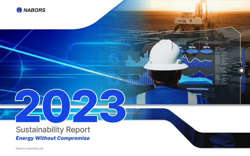 Thumbnail Nabors Industries
 Sustainability Report 2023