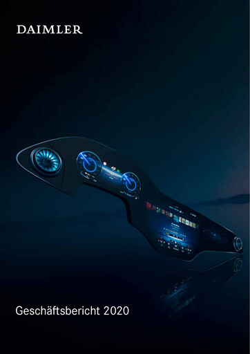 Thumbnail Mercedes-Benz Annual Report 2020