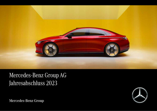 Thumbnail Mercedes-Benz Financial Statement 2023