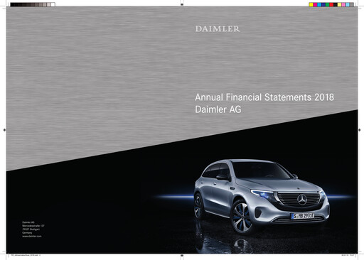 Thumbnail Mercedes-Benz Financial Statement 2018