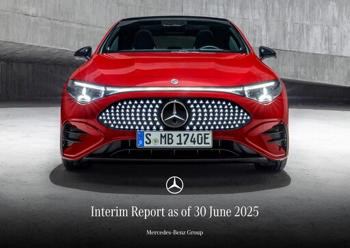 Miniature Mercedes-Benz Rapport semestriel 2025-h1