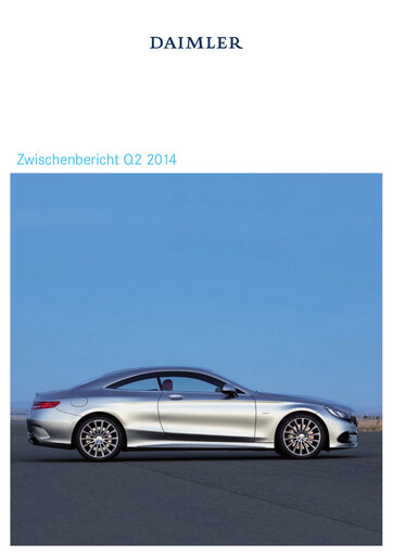 Thumbnail Mercedes-Benz Quarterly Report 2014-q2