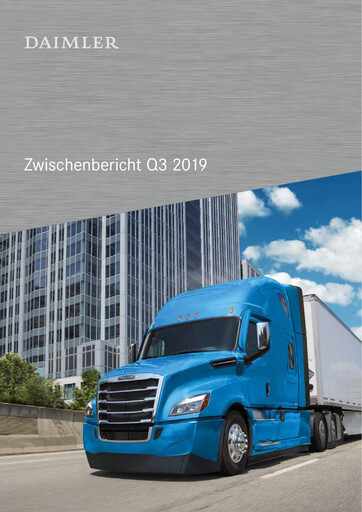 Thumbnail Mercedes-Benz Quarterly Report 2019-q3