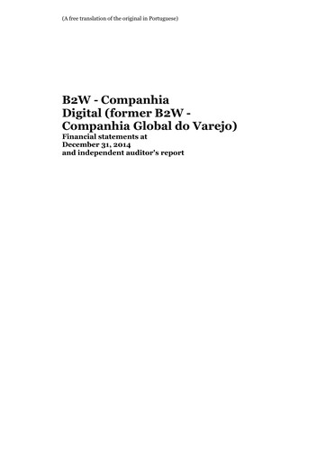 Thumbnail Americanas Financial Statement 2014