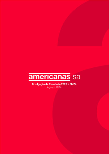 Thumbnail Americanas Half-year Report 2024-h1