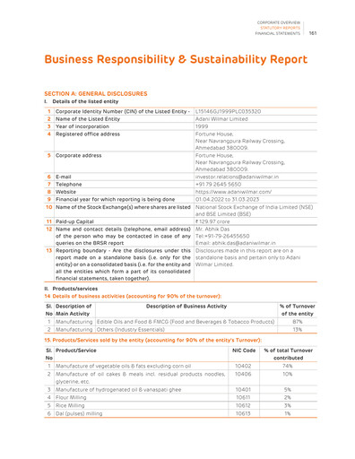 Thumbnail AWL Agri Business  ESG Report 2022-2023