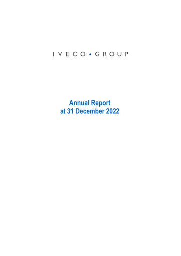 Thumbnail Iveco Group Annual Report 2022