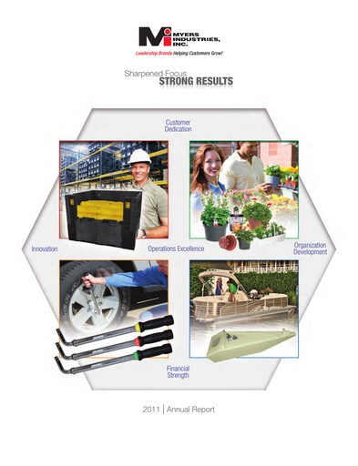 Thumbnail Myers Industries Annual Report 2011