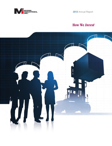 Thumbnail Myers Industries Annual Report 2012