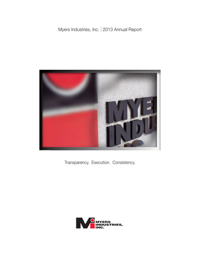 Thumbnail Myers Industries Annual Report 2013