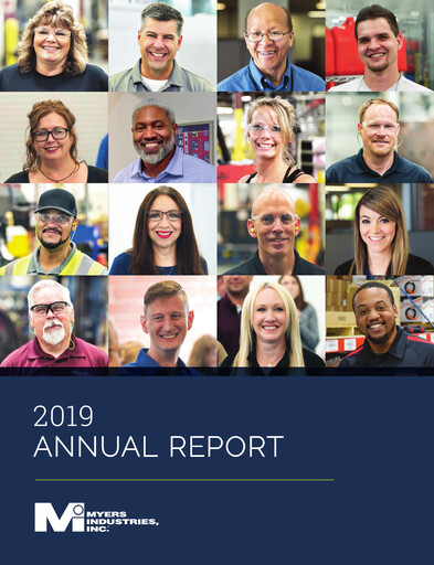 Thumbnail Myers Industries Annual Report 2019