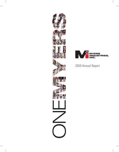 Thumbnail Myers Industries Annual Report 2020