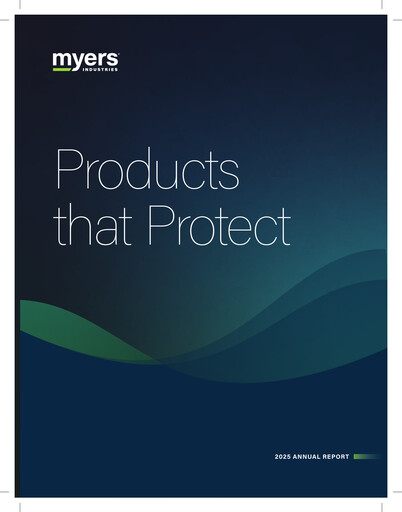 Thumbnail Myers Industries Annual Report 2025