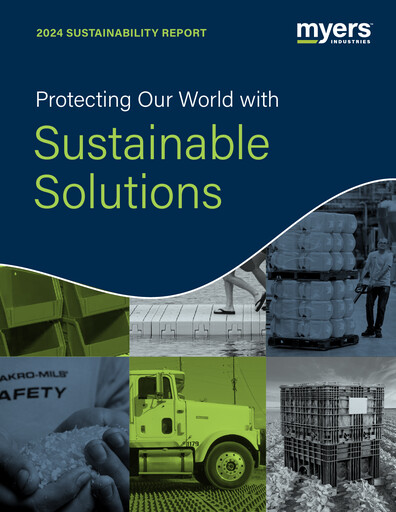 Thumbnail Myers Industries Sustainability Report 2024