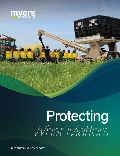 Thumbnail Myers Industries Sustainability Report 2025
