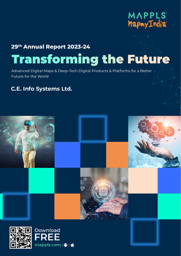 Thumbnail MapmyIndia Annual Report 2023-2024