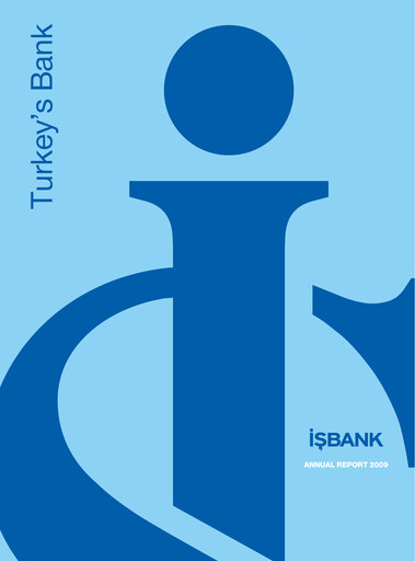 Thumbnail Türkiye Is Bankasi Annual Report 2009