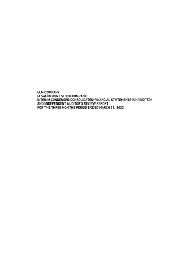 Thumbnail Elm Company Quarterly Report 2023-q1