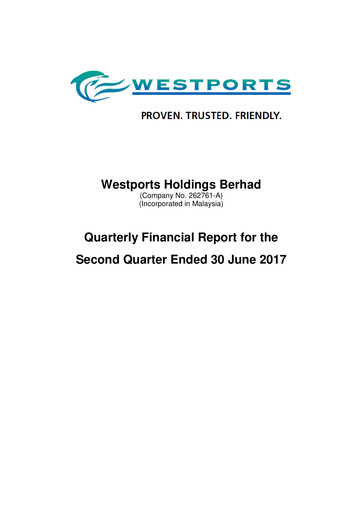 Thumbnail Westports Quarterly Report 2017-q2