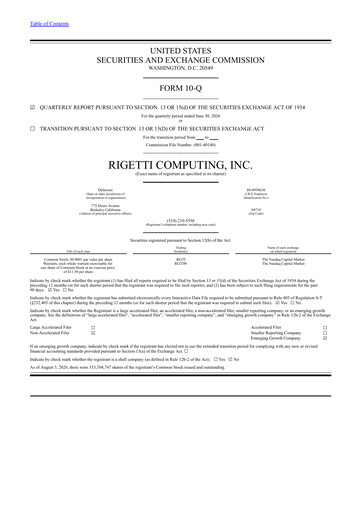 Thumbnail Rigetti Computing Quarterly Report 2026-q2