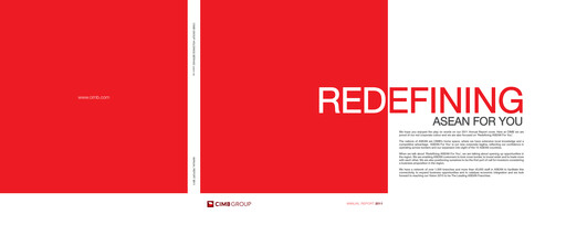 Thumbnail CIMB Group Annual Report 2011