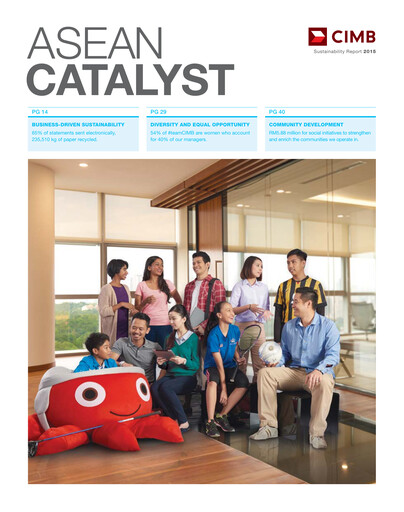Thumbnail CIMB Group Sustainability Report 2015