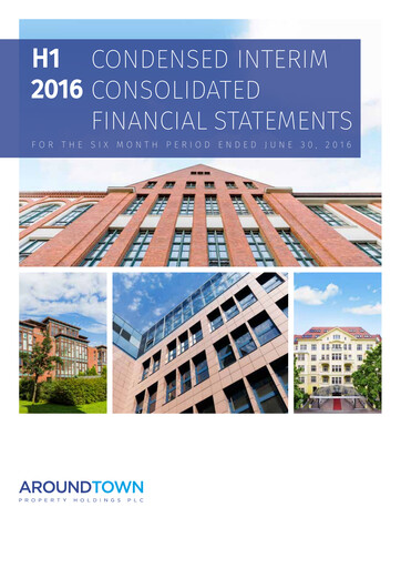 Thumbnail Aroundtown Half-year Report 2016