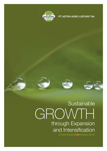 Thumbnail Astra Agro Lestari Annual Report 2007