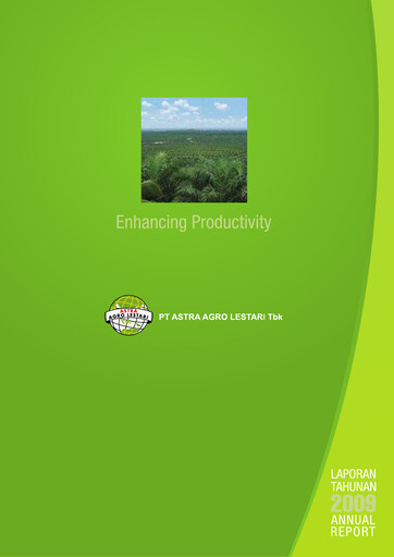 Thumbnail Astra Agro Lestari Annual Report 2009