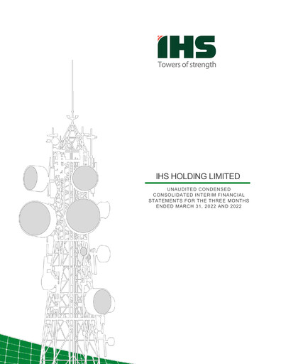 Miniature IHS Towers Bilan financier 2022-q1