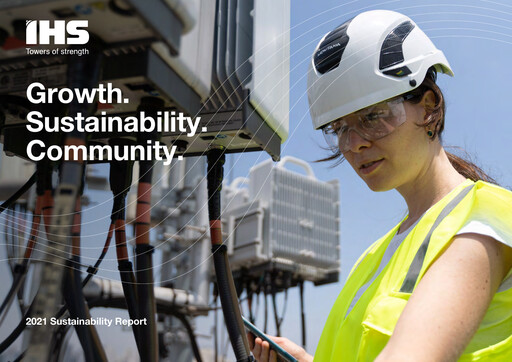 Thumbnail IHS Towers Sustainability Report 2021