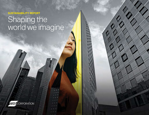 Thumbnail ESAB Sustainability Report 2022