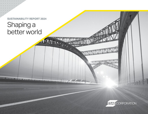 Thumbnail ESAB Sustainability Report 2023