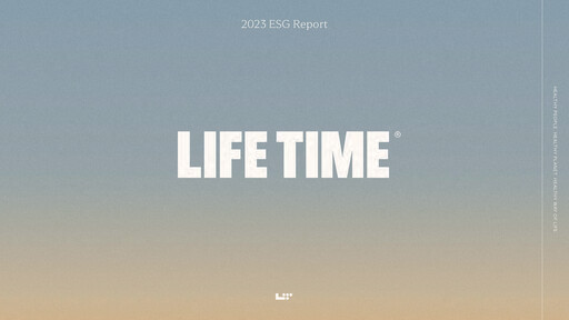 Thumbnail Life Time Group ESG Report 2023