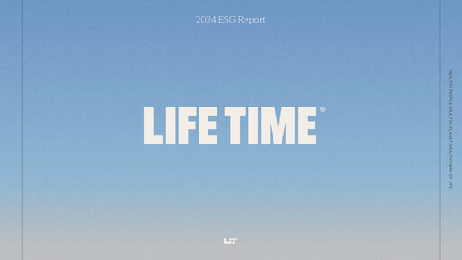 Thumbnail Life Time Group ESG Report 2024