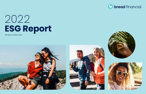 Thumbnail Bread Financial ESG Report 2022