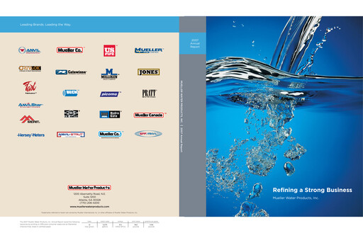 Thumbnail Mueller Water Products
 Annual Report 2007