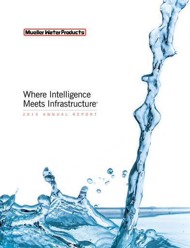 Thumbnail Mueller Water Products
 Annual Report 2014