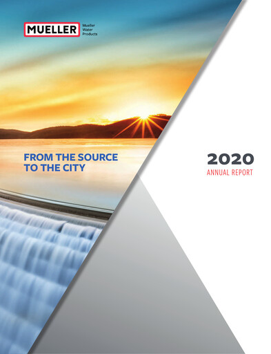 Thumbnail Mueller Water Products
 Annual Report 2020