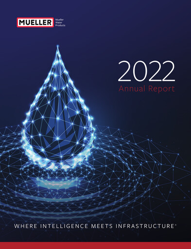 Thumbnail Mueller Water Products
 Annual Report 2022