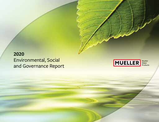 Thumbnail Mueller Water Products
 ESG Report 2020