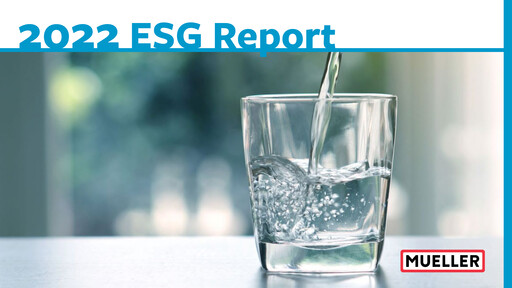 Thumbnail Mueller Water Products
 ESG Report 2022